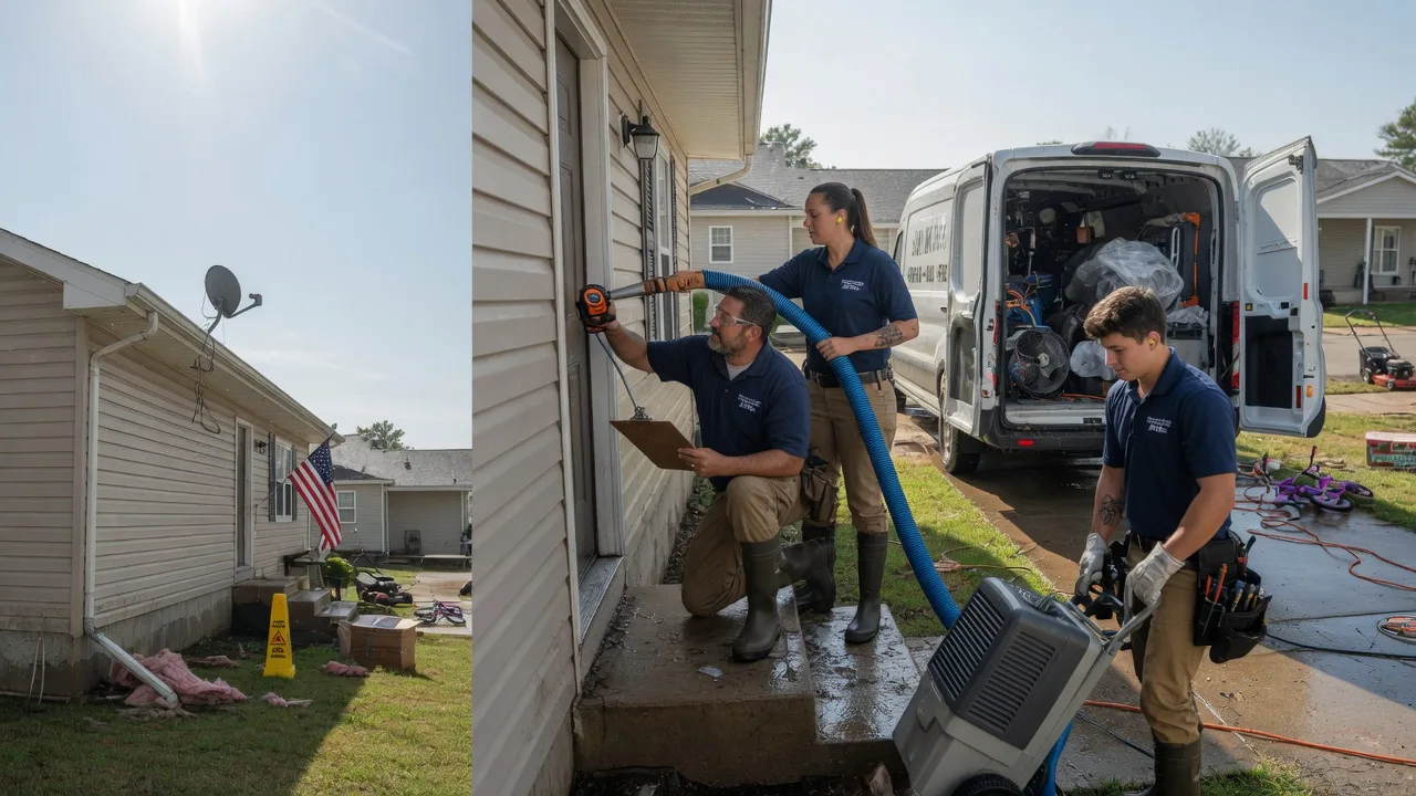 Ceiling Water Damage Restoration in Ralston, NE near me